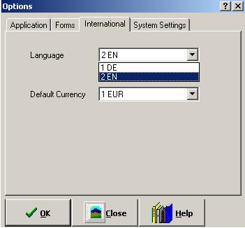 Multi-language Application (English and German version are available) Multi-language Application (English and German version are available)